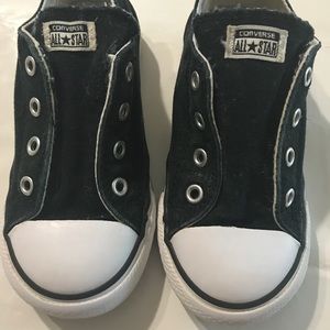 Converse Slip-on No Time to Lace 9 toddler Black